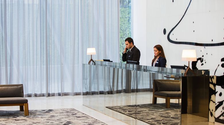 <b>AC Hotel by Marriott Guadalajara Lobby</b>. Images powered by <a href="https://www.leonardoworldwide.com/" title="Leonardo Worldwide" target="_blank">Leonardo</a>.