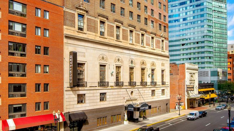 Courtyard by Marriott Boston Downtown Exterior. Images powered by <a href="https://www.leonardoworldwide.com" target="_blank" rel="noopener">Leonardo</a>.