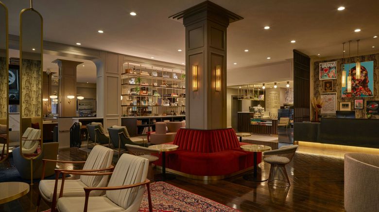 <b>Renaissance Saint Elm Dallas Downtown Lobby</b>. Images powered by <a href="https://www.leonardoworldwide.com/" title="Leonardo Worldwide" target="_blank">Leonardo</a>.