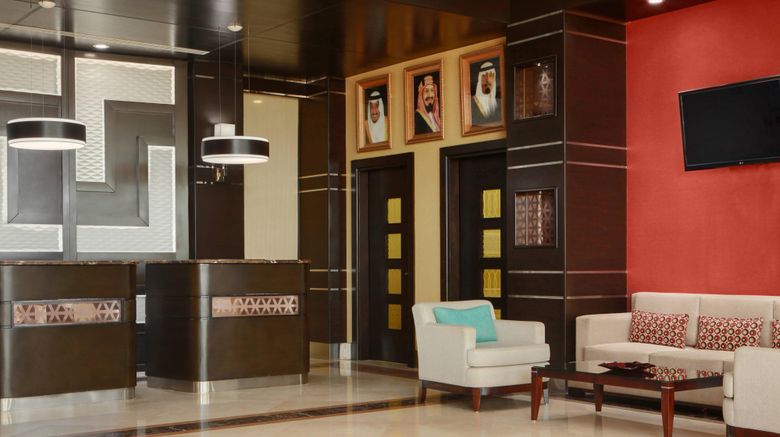 <b>Courtyard by Marriott Jazan Lobby</b>. Images powered by <a href="https://www.leonardoworldwide.com/" title="Leonardo Worldwide" target="_blank">Leonardo</a>.