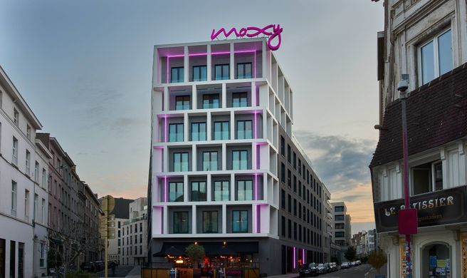 Moxy Brussels City Center Exterior