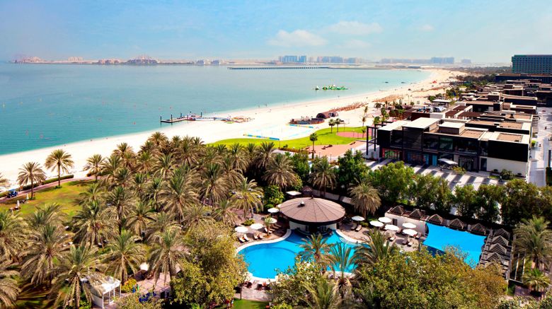<b>Sheraton Jumeirah Beach Resort Exterior</b>. Images powered by <a href="https://www.leonardoworldwide.com/" title="Leonardo Worldwide" target="_blank">Leonardo</a>.
