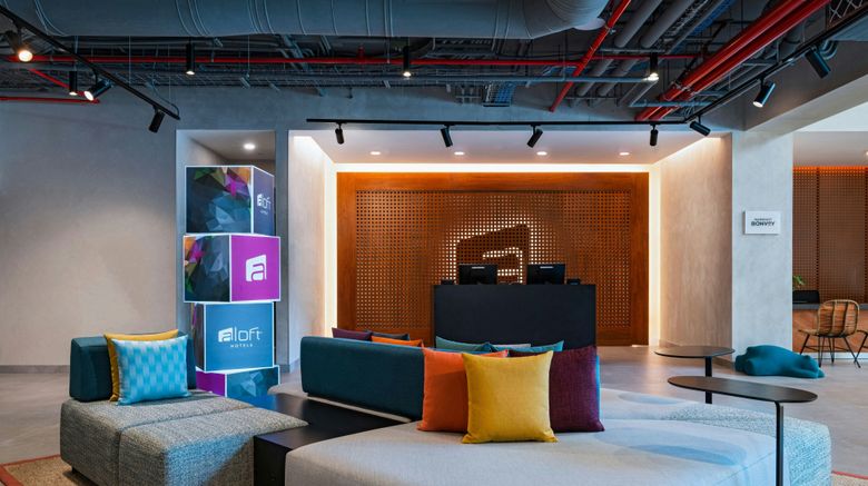 <b>Aloft Playa del Carmen Lobby</b>. Images powered by <a href="https://www.leonardoworldwide.com/" title="Leonardo Worldwide" target="_blank">Leonardo</a>.