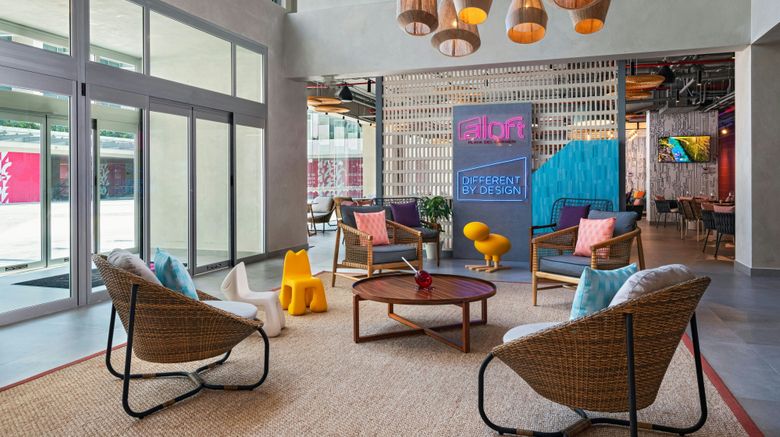 <b>Aloft Playa del Carmen Lobby</b>. Images powered by <a href="https://www.leonardoworldwide.com/" title="Leonardo Worldwide" target="_blank">Leonardo</a>.