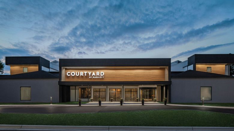 Courtyard by Marriott Greensboro Exterior. Images powered by <a href="https://www.leonardoworldwide.com" target="_blank" rel="noopener">Leonardo</a>.
