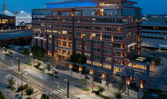 Courtyard Buffalo Downtown Canalside Exterior