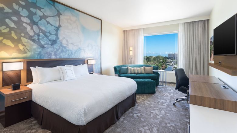 <b>Courtyard by Marriott Kingston Jamaica Room</b>. Images powered by <a href="https://www.leonardoworldwide.com/" title="Leonardo Worldwide" target="_blank">Leonardo</a>.