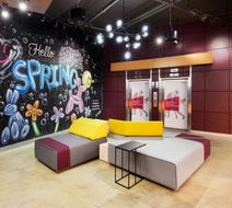 Aloft Greenville Downtown Lobby