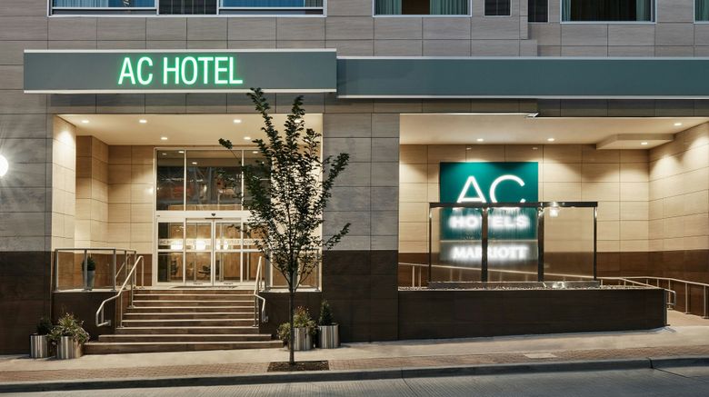 <b>AC Hotel Cincinnati at The Banks Exterior</b>. Images powered by <a href="https://www.leonardoworldwide.com/" title="Leonardo Worldwide" target="_blank">Leonardo</a>.