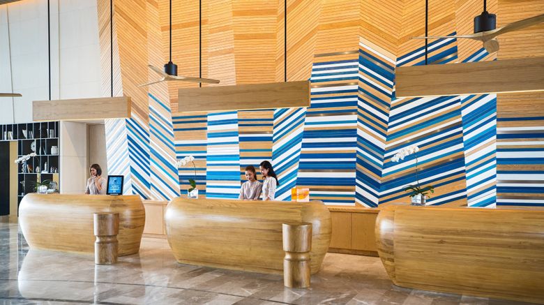 <b>Renaissance Pattaya Resort & Spa Lobby</b>. Images powered by <a href="https://www.leonardoworldwide.com/" title="Leonardo Worldwide" target="_blank">Leonardo</a>.