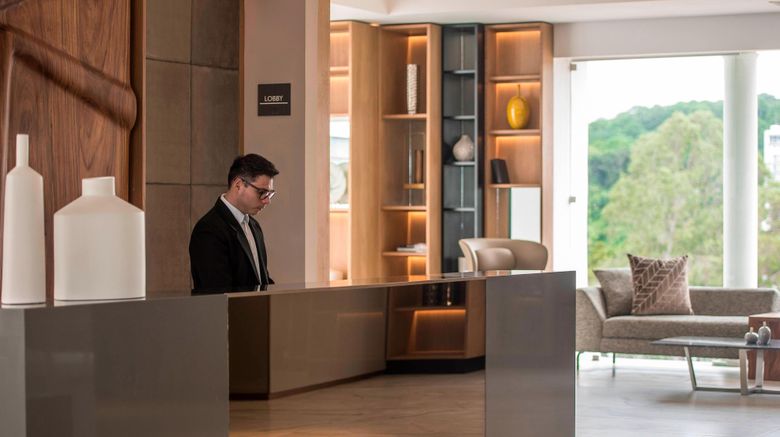<b>AC Hotel by Marriott Guatemala City Lobby</b>. Images powered by <a href="https://www.leonardoworldwide.com/" title="Leonardo Worldwide" target="_blank">Leonardo</a>.