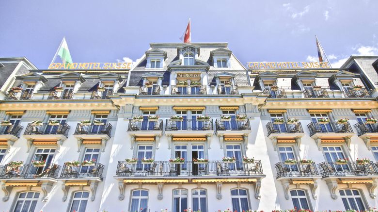Grand Hotel Suisse Majestic Exterior. Images powered by <a href="https://www.leonardoworldwide.com" target="_blank" rel="noopener">Leonardo</a>.