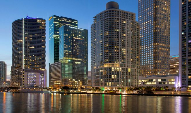 JW Marriott Marquis Miami Exterior