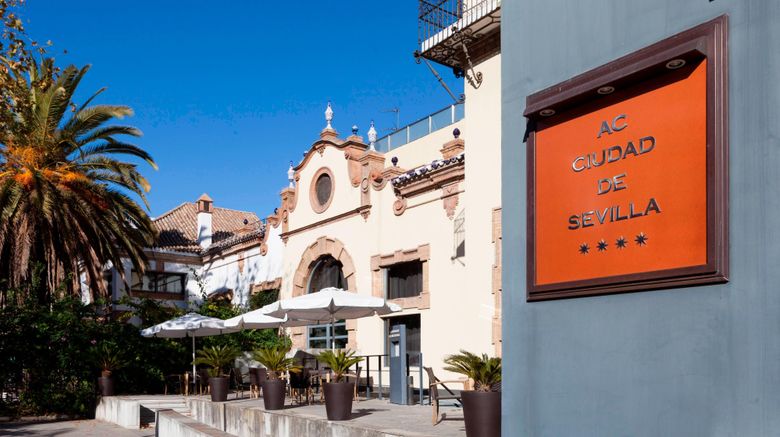 <b>AC Hotel Ciudad de Sevilla Exterior</b>. Images powered by <a href="https://www.leonardoworldwide.com/" title="Leonardo Worldwide" target="_blank">Leonardo</a>.