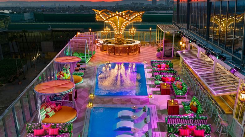 <b>AC Hotel Downtown Los Angeles Pool</b>. Images powered by <a href="https://www.leonardoworldwide.com/" title="Leonardo Worldwide" target="_blank">Leonardo</a>.
