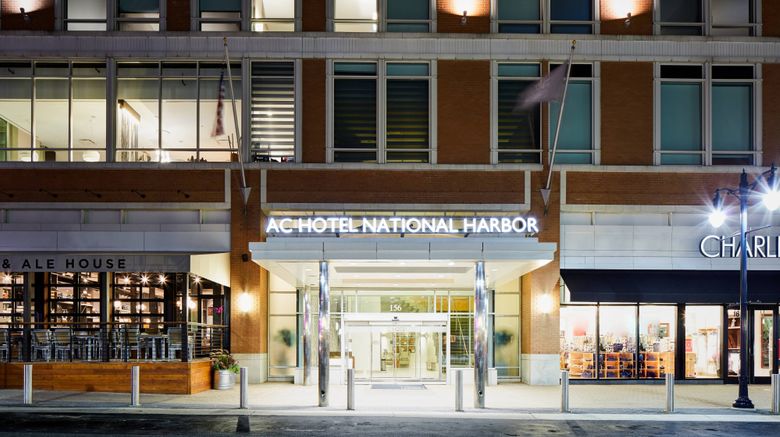 <b>AC Hotel Washington DC-National Harbor Exterior</b>. Images powered by <a href="https://www.leonardoworldwide.com/" title="Leonardo Worldwide" target="_blank">Leonardo</a>.