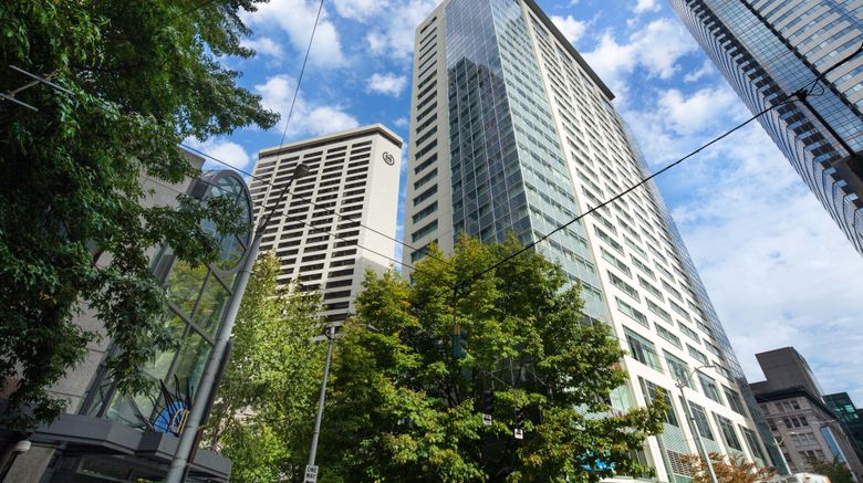 <b>Sheraton Grand Seattle Exterior</b>. Images powered by <a href="https://www.leonardoworldwide.com/" title="Leonardo Worldwide" target="_blank">Leonardo</a>.