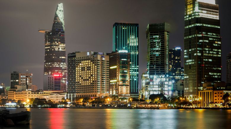 <b>Renaissance Riverside Hotel Saigon Exterior</b>. Images powered by <a href=https://www.travelagewest.com/Hotels/Ho-Chi-Minh-City-Vietnam/