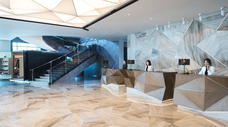 <b>Renaissance Riverside Hotel Saigon Lobby</b>. Images powered by <a href=https://www.travelagewest.com/Hotels/Ho-Chi-Minh-City-Vietnam/