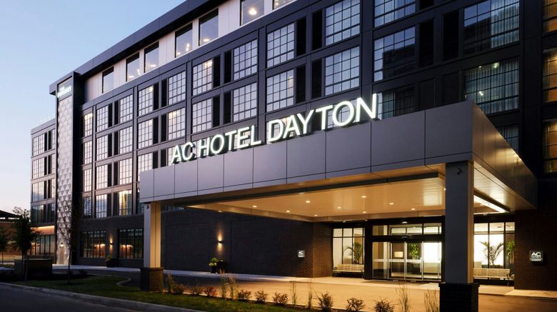 <b>AC Hotel by Marriott Dayton Exterior</b>. Images powered by <a href="https://www.leonardoworldwide.com/" title="Leonardo Worldwide" target="_blank">Leonardo</a>.