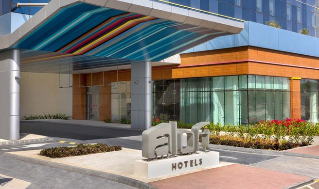 Aloft Al Mina Dubai Exterior