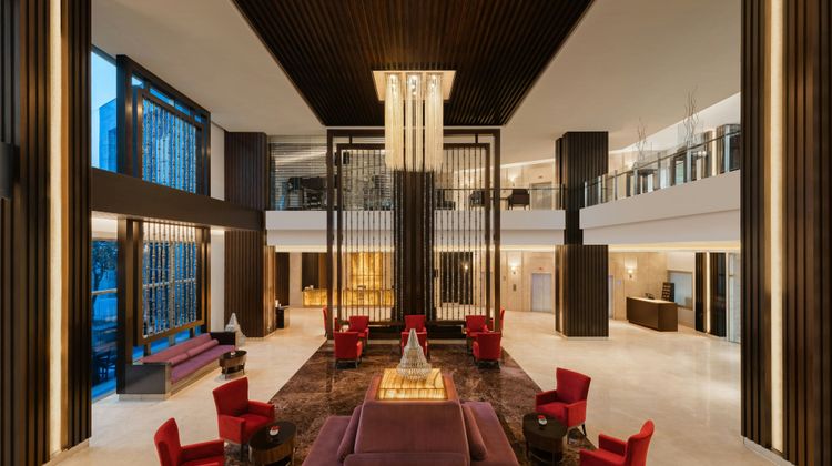 Courtyard by Marriott Gurugram Downtown Lobby