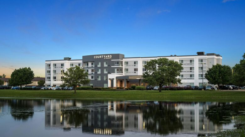 Courtyard by Marriott Evansville East Exterior. Images powered by <a href="https://www.leonardoworldwide.com" target="_blank" rel="noopener">Leonardo</a>.
