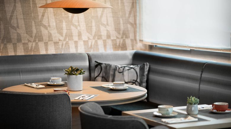 <b>AC Hotel Oviedo Forum Restaurant</b>. Images powered by <a href="https://www.leonardoworldwide.com/" title="Leonardo Worldwide" target="_blank">Leonardo</a>.