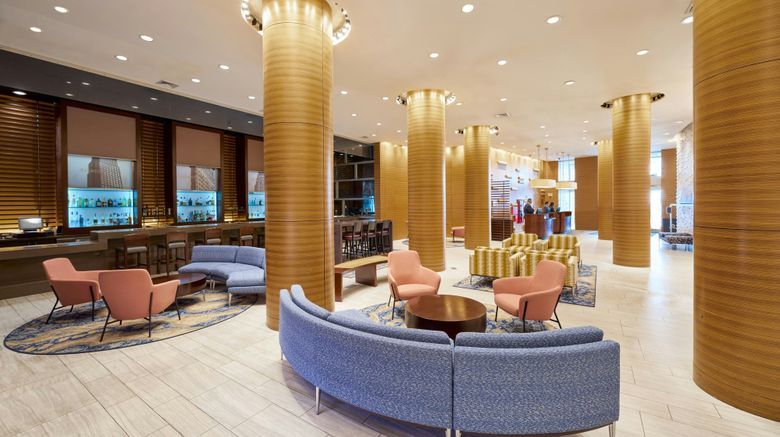 <b>Sheraton Tribeca New York Hotel Lobby</b>. Images powered by <a href="https://www.leonardoworldwide.com/" title="Leonardo Worldwide" target="_blank">Leonardo</a>.