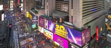 New York Marriott Marquis Exterior