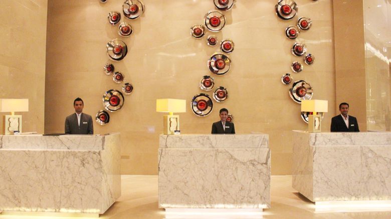<b>Courtyard by Marriott Pune Chakan Lobby</b>. Images powered by <a href="https://www.leonardoworldwide.com/" title="Leonardo Worldwide" target="_blank">Leonardo</a>.