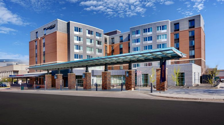 <b>Courtyard by Marriott Lincoln Downtown Exterior</b>. Images powered by <a href="https://www.leonardoworldwide.com/" title="Leonardo Worldwide" target="_blank">Leonardo</a>.