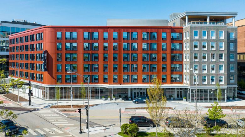<b>Aloft Providence Downtown Exterior</b>. Images powered by <a href="https://www.leonardoworldwide.com/" title="Leonardo Worldwide" target="_blank">Leonardo</a>.