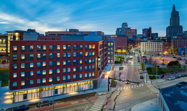 Aloft Providence Downtown Exterior