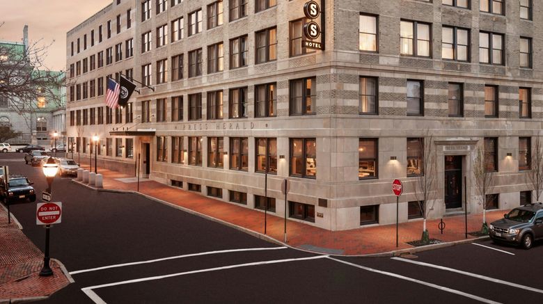 <b>Press Hotel, Autograph Collection Exterior</b>. Images powered by <a href="https://www.leonardoworldwide.com/" title="Leonardo Worldwide" target="_blank">Leonardo</a>.