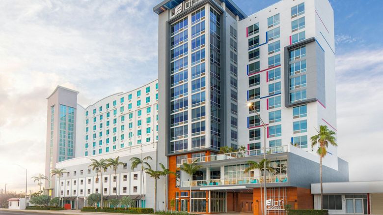 <b>Aloft Fort Lauderdale Airport Exterior</b>. Images powered by <a href="https://www.leonardoworldwide.com/" title="Leonardo Worldwide" target="_blank">Leonardo</a>.