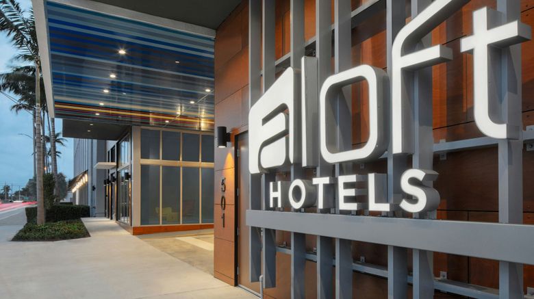 <b>Aloft Fort Lauderdale Airport Exterior</b>. Images powered by <a href="https://www.leonardoworldwide.com/" title="Leonardo Worldwide" target="_blank">Leonardo</a>.