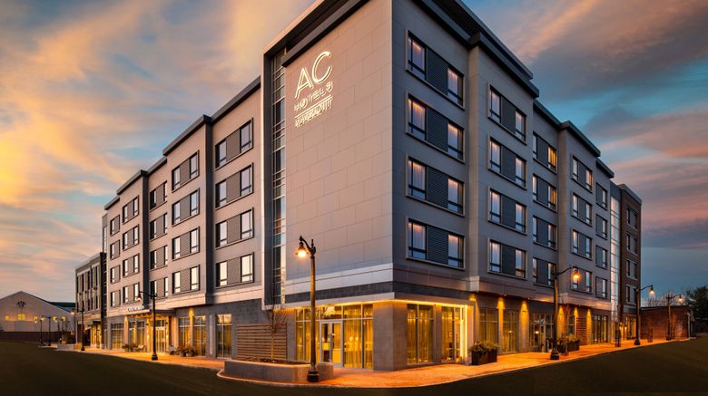 AC Hotel Portsmouth Downtown/Waterfront Exterior. Images powered by <a href="https://www.leonardoworldwide.com" target="_blank" rel="noopener">Leonardo</a>.