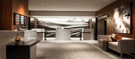 Le Meridien Houston Downtown Lobby