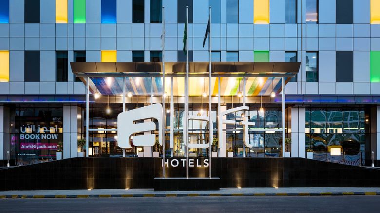 <b>Aloft Riyadh Exterior</b>. Images powered by <a href="https://www.leonardoworldwide.com/" title="Leonardo Worldwide" target="_blank">Leonardo</a>.