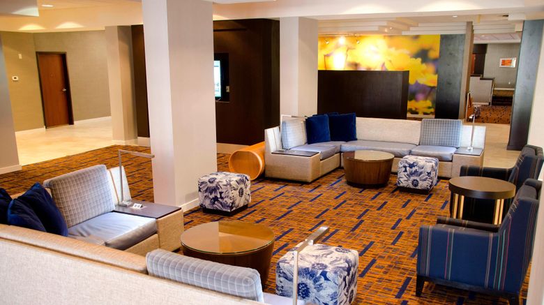 <b>Courtyard by Marriott Waterbury Downtown Lobby</b>. Images powered by <a href="https://www.leonardoworldwide.com/" title="Leonardo Worldwide" target="_blank">Leonardo</a>.