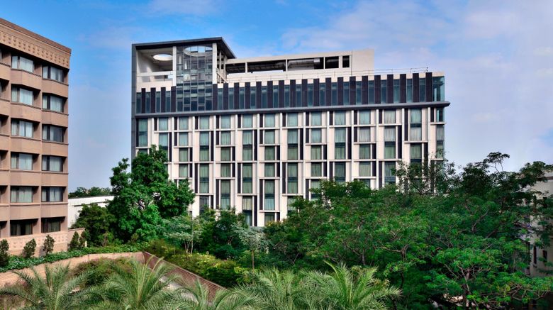 Courtyard by Marriott, Hyderabad Exterior. Images powered by <a href="https://www.leonardoworldwide.com" target="_blank" rel="noopener">Leonardo</a>.