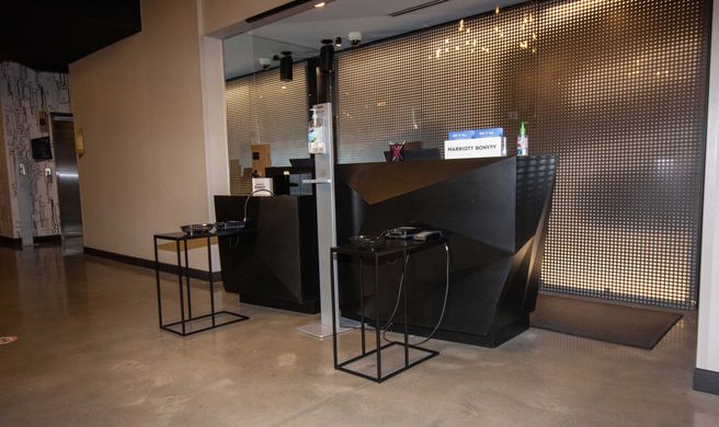 Aloft St. Louis Cortex Lobby