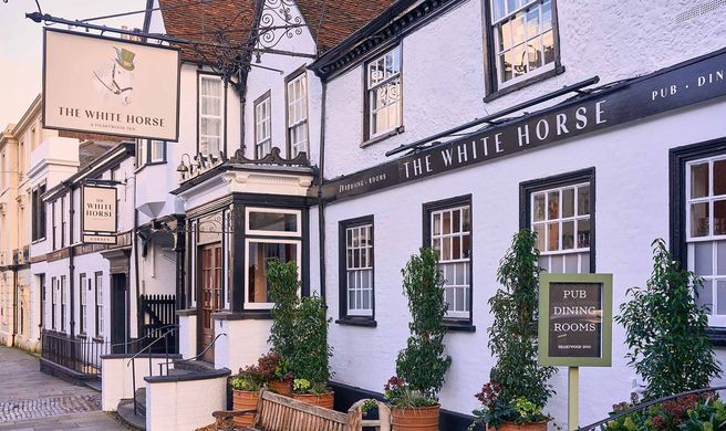 White Horse Hotel Exterior