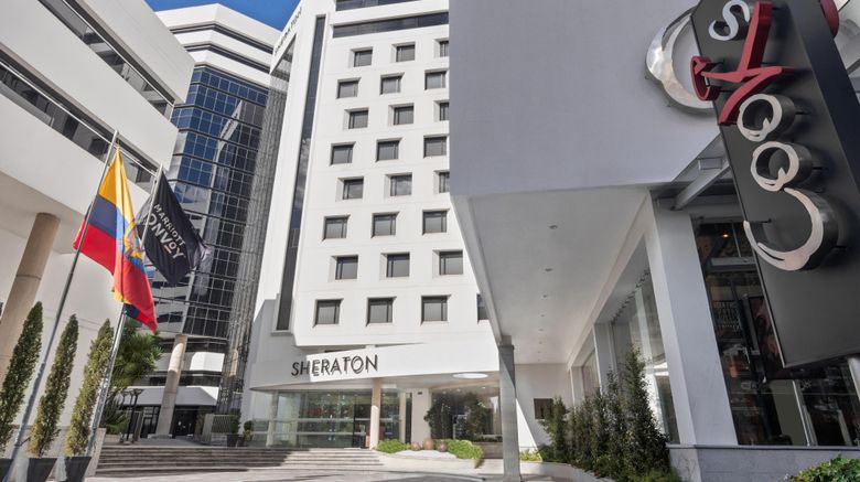 Sheraton Quito Hotel Exterior. Images powered by <a href="https://www.leonardoworldwide.com" target="_blank" rel="noopener">Leonardo</a>.