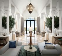 St Regis La Bahia Blanca Resort Lobby