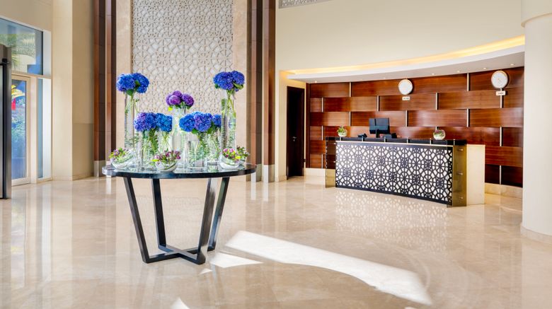 <b>Grand Millennium Al Wahda Lobby</b>. Images powered by <a href="https://www.leonardoworldwide.com/" title="Leonardo Worldwide" target="_blank">Leonardo</a>.