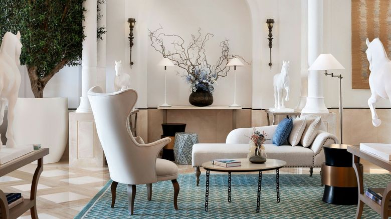 <b>St Regis La Bahia Blanca Resort Lobby</b>. Images powered by <a href="https://www.leonardoworldwide.com/" title="Leonardo Worldwide" target="_blank">Leonardo</a>.