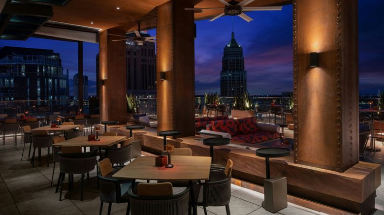 <b>AC Hotel San Antonio Riverwalk Restaurant</b>. Images powered by <a href="https://www.leonardoworldwide.com/" title="Leonardo Worldwide" target="_blank">Leonardo</a>.