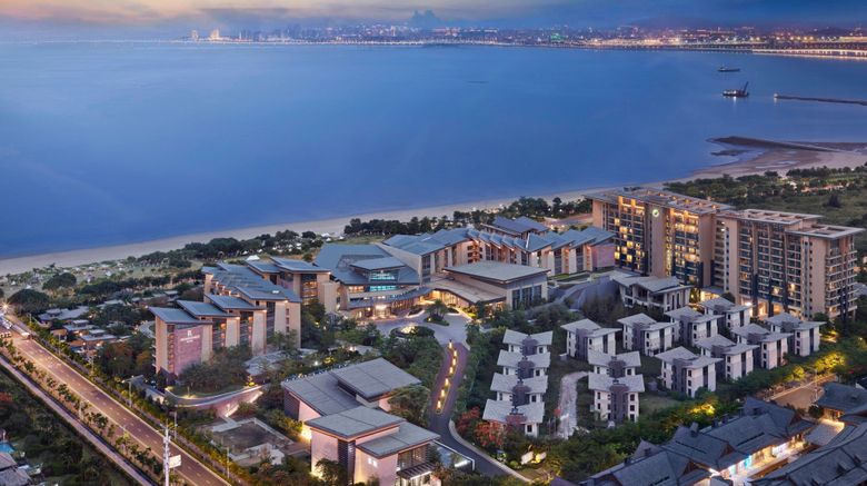 Renaissance Xiamen Hotel Exterior. Images powered by <a href="https://www.leonardoworldwide.com" target="_blank" rel="noopener">Leonardo</a>.